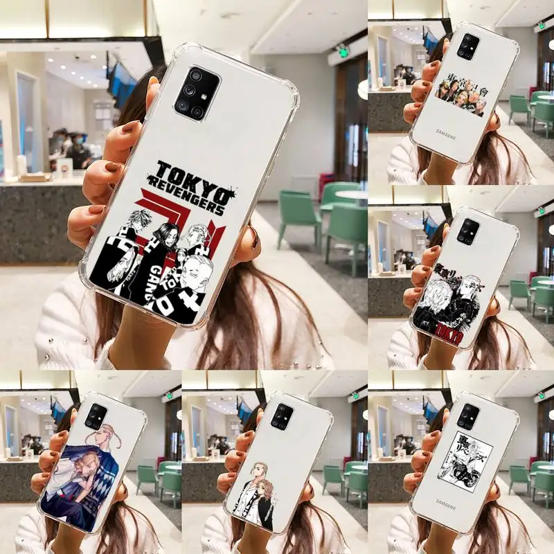 

Tokyo Revengers Phone Case Transparent For Samsung A51 A50 A71 A70 A81 M60S Note S21 S 20 10 9 8 11 E Plus Ultra