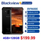 Смартфон Blackview BV9600E защищенный, Helio P70, глобальная версия, 4G мобильный телефон 6,21 дюйма, Android 9,0, 4 Гб ОЗУ, 128 Гб ПЗУ, MT6771T, 5580 мАч