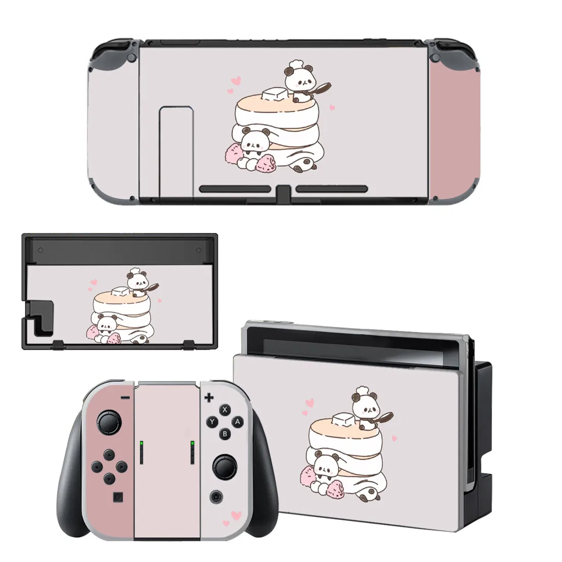 

Panda Nintendoswitch Skin Cover Nintend Switch Stickers Decal for Nintendo Switch Console Joy-con Controller Dock Skins Vinyl