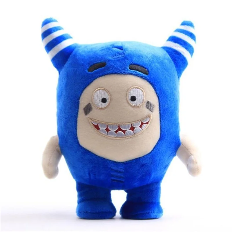 

18cm 8pcs Cute Oddbods Cartoon Plush Toys Stuffed Kids Toy Collection Kids Doll Christmas Birthday Gift Home Decoration