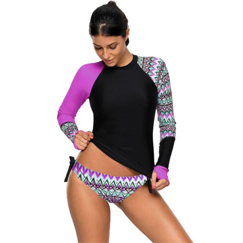 2020 женская рубашка с геометрическим принтом длинными рукавами и боковыми