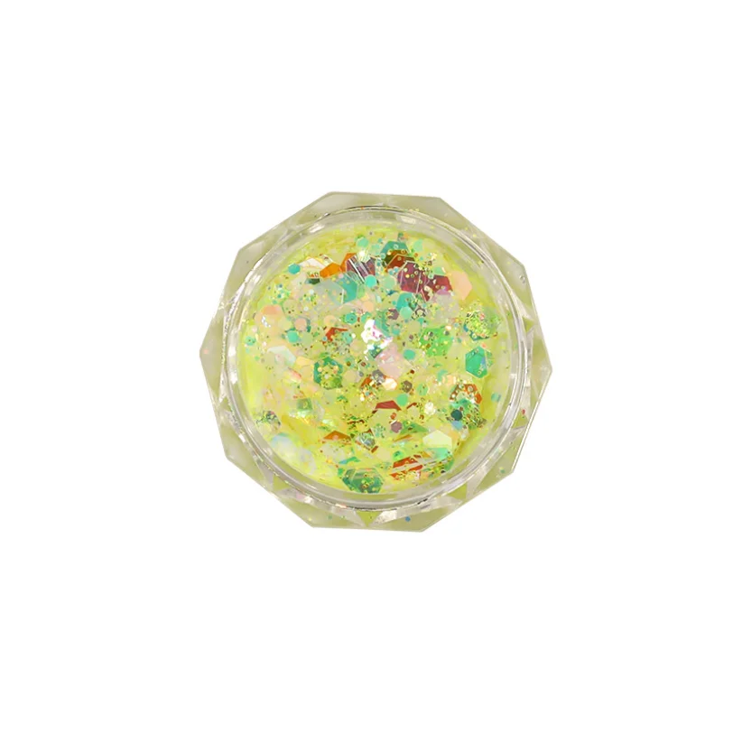 

Nails Art Luminous 3D Acrylic Decoration Stickers Summer Salon Decor Accessories