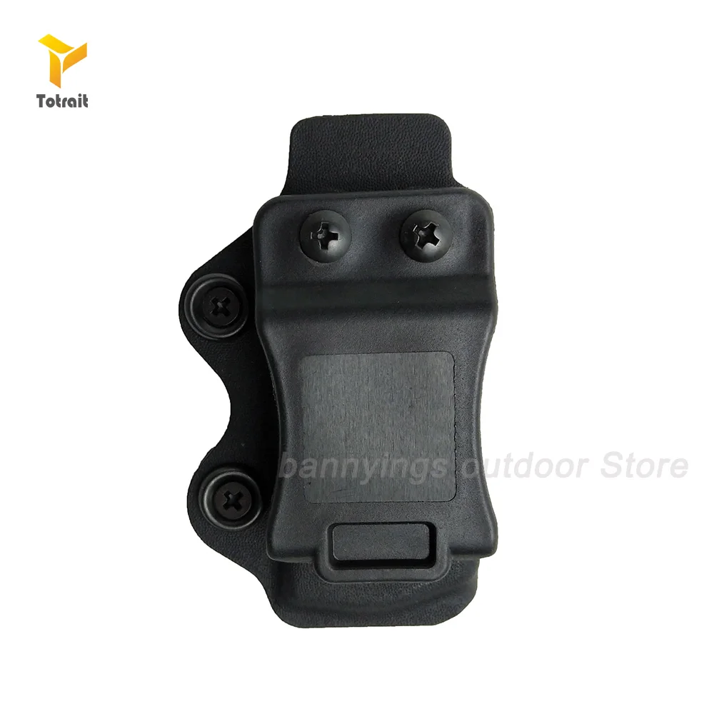 TOtrait IWB/OWB KYDEX кобура для пистолета один журнал Чехол подсумок подходит Glock 17 19