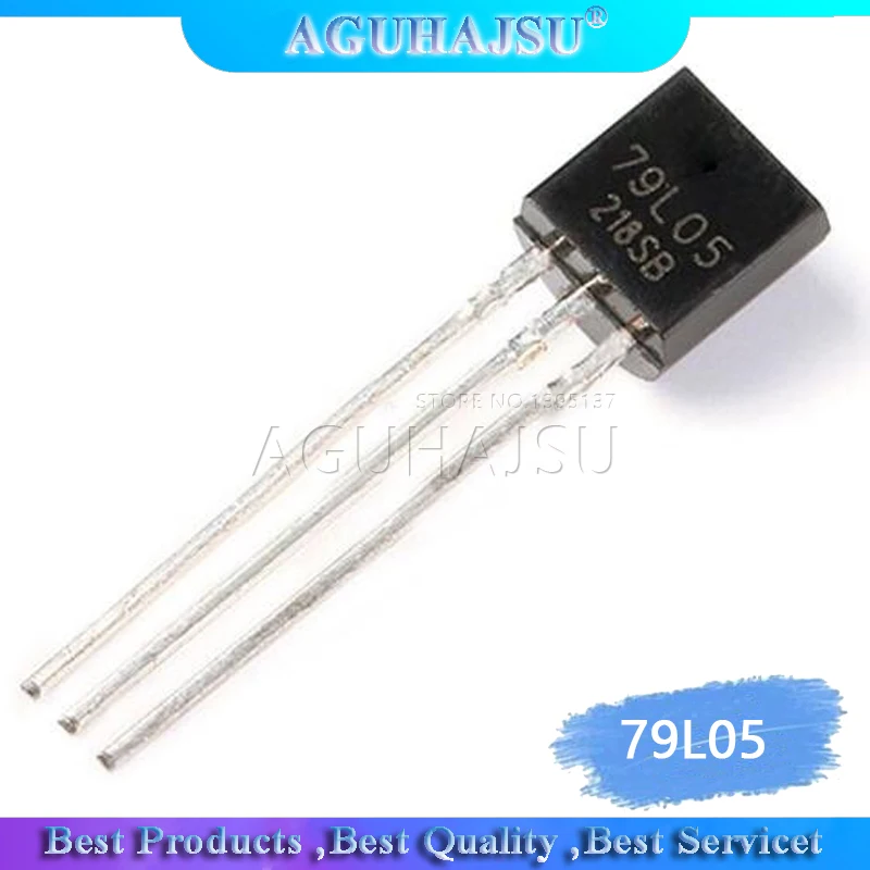 20 шт. 79L05 TO92 WS79L05 TO-92 5V 100mA DIP регулятор напряжения | Электронные компоненты и