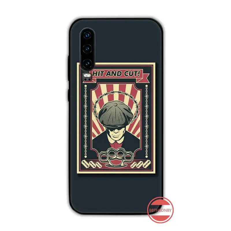 Peaky Blinders Thomas Shelby Soft Phone Cover For Huawei P9 P10 P20 P30 Pro Lite smart Mate 10 20 Y5 Y6 Y7 2018 2019 | Мобильные