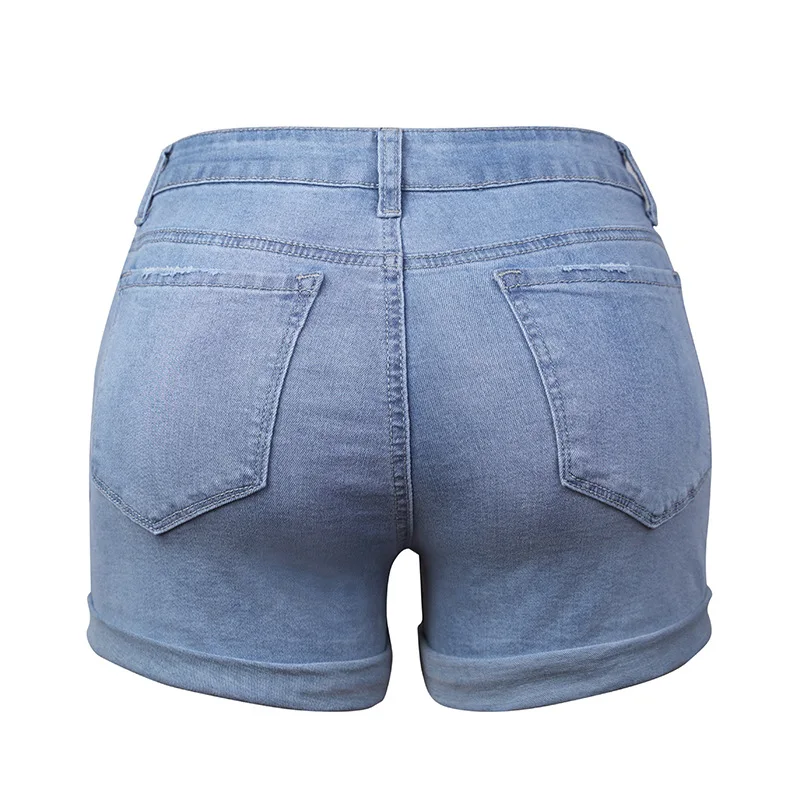 

Spring Summer Short Jeans Women Scratch Marks Short Jean Free Delivery short Jeans Pants For Women New Short Jeans Pants For