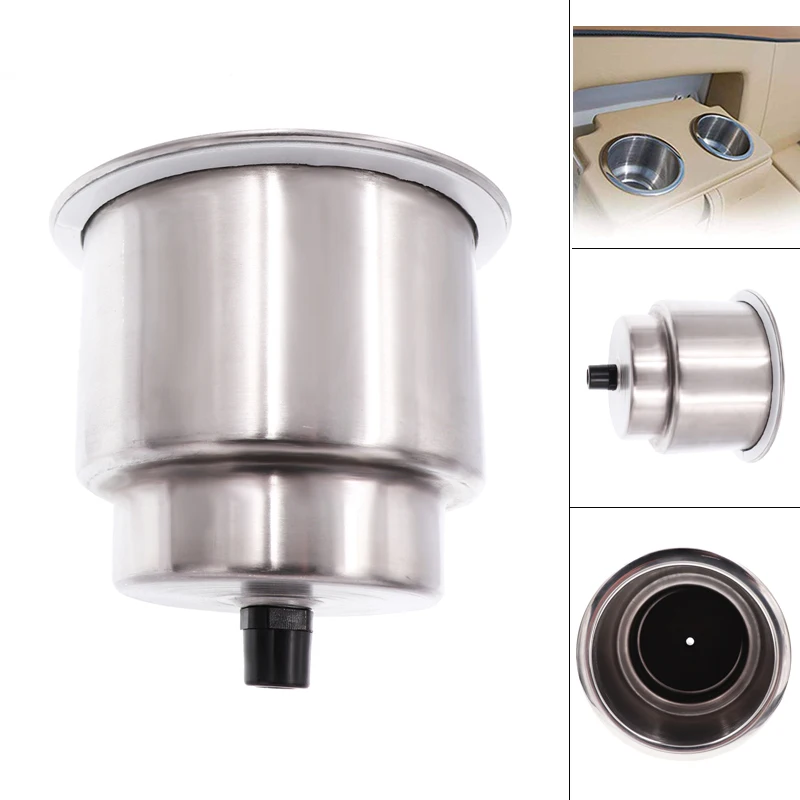 Морской складной держатель для чашки регулируемый напитков из нержавеющей стали