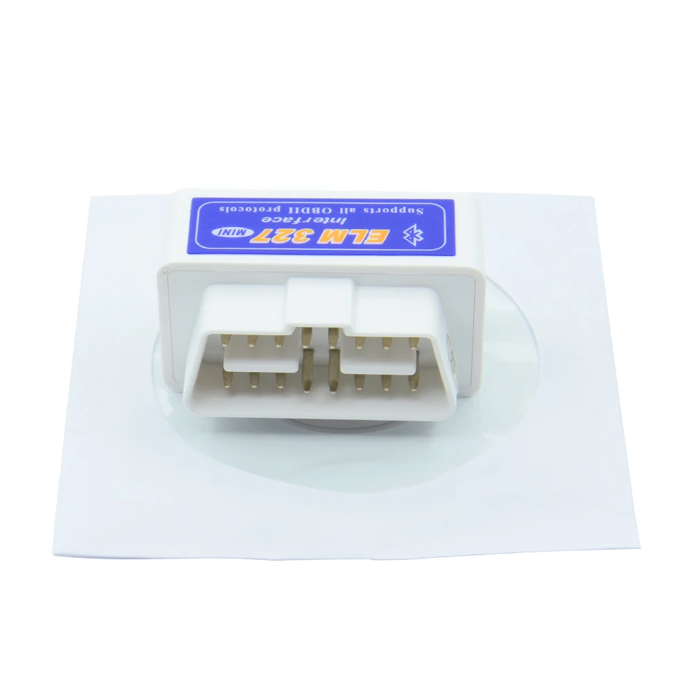 Горячее предложение! Распродажа! OBD mini ELM327 Bluetooth OBD2 V2.1 автоматический сканер OBDII 2 автомобильный ELM 327 тестер диагностический инструмент для Android Windows Symbian