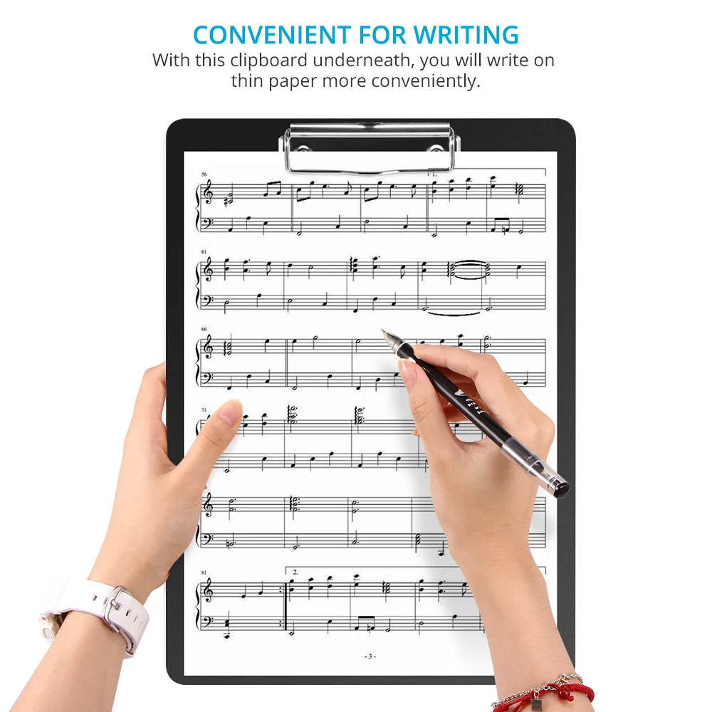 Папка органайзер А4 размером с музыкальные ноты бумажный лист папка для хранения