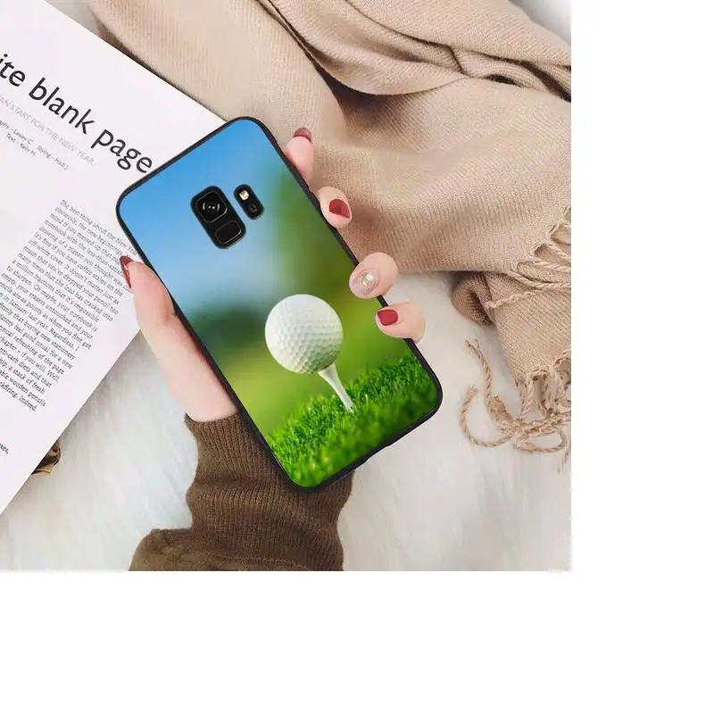 

Yinuoda Golf Balls sport Soft Phone Case Capa For Samsung Galaxy A50 A30 A71 A40 S10E A60 A50s A30s Note 8 9 S10 Plus S10 S20 S8