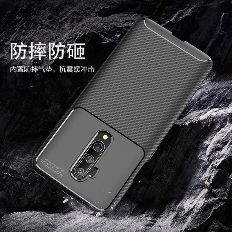 Чехол из углеродного волокна для Oneplus 7T Pro mlaren Edition, чехол высокого качества с алмазной сеткой, чехол для Oneplus 7T Pro, задняя крышка
