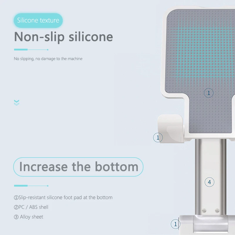 Настольная подставка для iPhone регулируемый складной настольный держатель