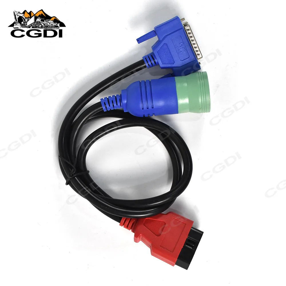 

Heavy Duty OBD2 obd ii 9 pin + OBDII Cable Connection cable Truck Diagnostic Part Tool