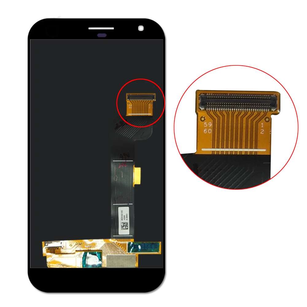 Протестированный оригинальный для htc Nexus M1 Google Pixel XL ЖК-дисплей с сенсорным
