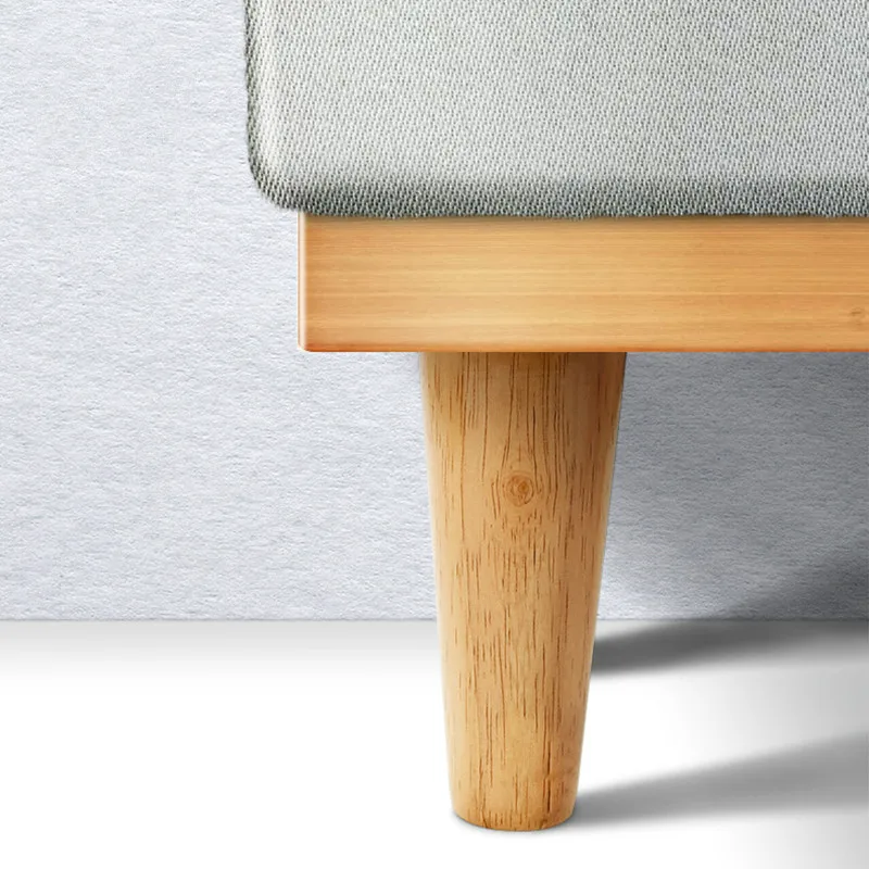 

JD Natural Solid Wood Furniture Leg Table Feets Wooden Cabinet Table Legs Fashion Furniture Hardware Replacement for Sofa Bed