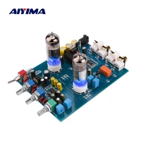 aiyima amplificador bluetooth tube preamplifier fever hifi 6j5 bile vacuum tube preamp ne5532 pre amplifier tone control board