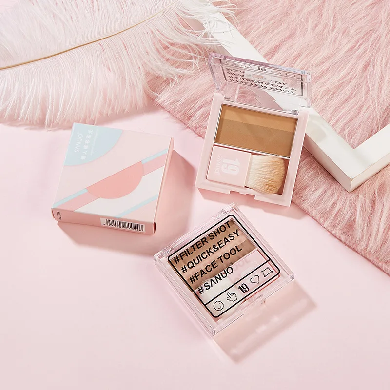 3 секунды ленивый Блестящий Восстанавливающий диск тени v-face нижней части ключицы