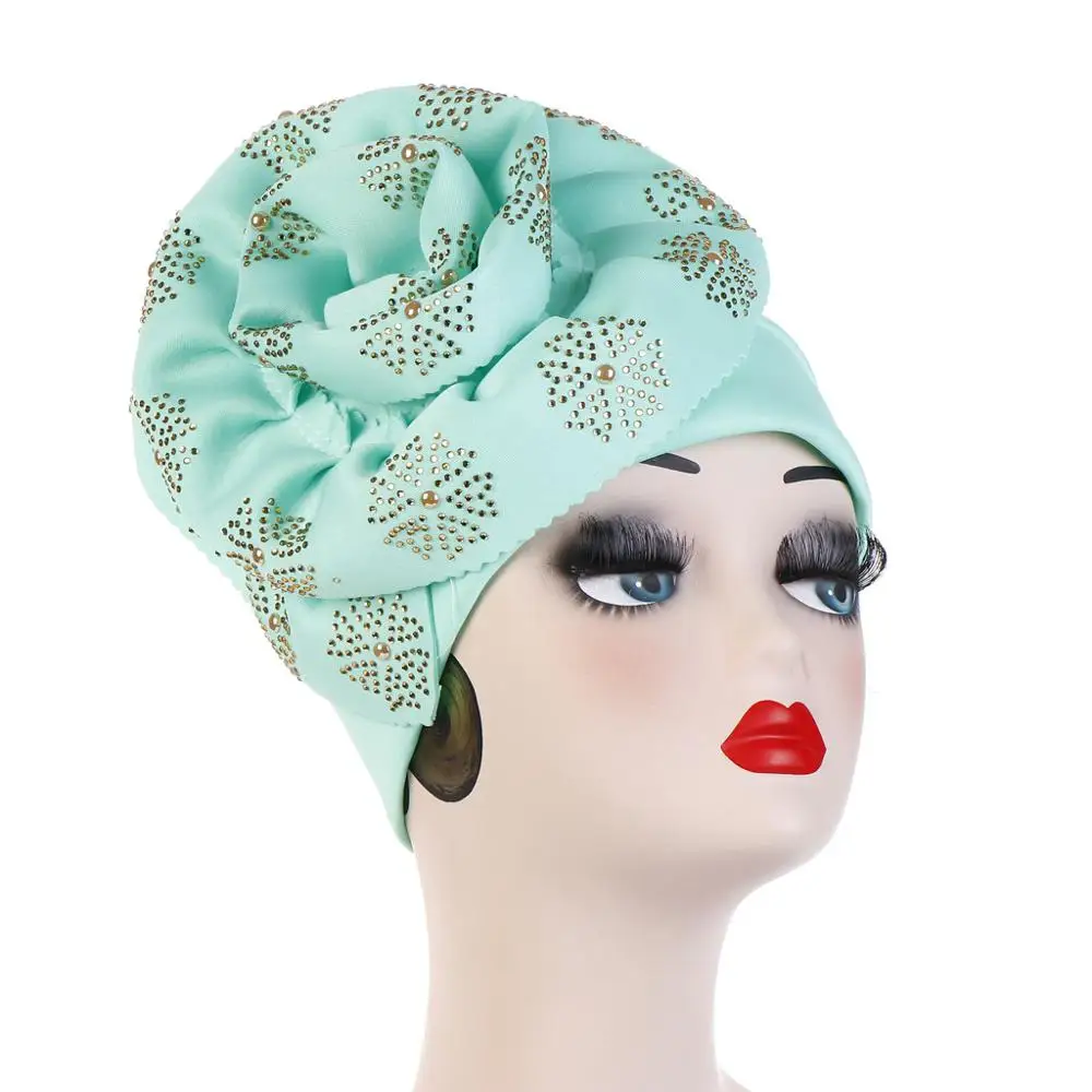 Helisopus мусульманский большой тюрбан 2020s для женщин Блестящий Блеск оверсайз 2020
