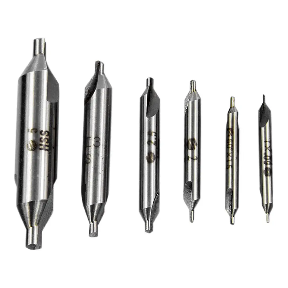 

1.0/1.5/2/2.5/3/5mm Hss Composite Center Drills Spot Drills Mill Tackle Tools