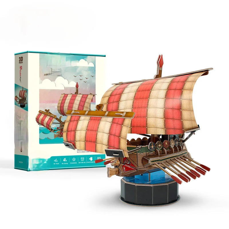 3D пазл модель корабля игрушка сделай сам креативная Фантастическая лодки для