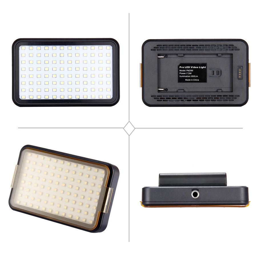 MAMEN 96 Dimmable светодиодный студийный фотографический светильник для Youtuber прямая