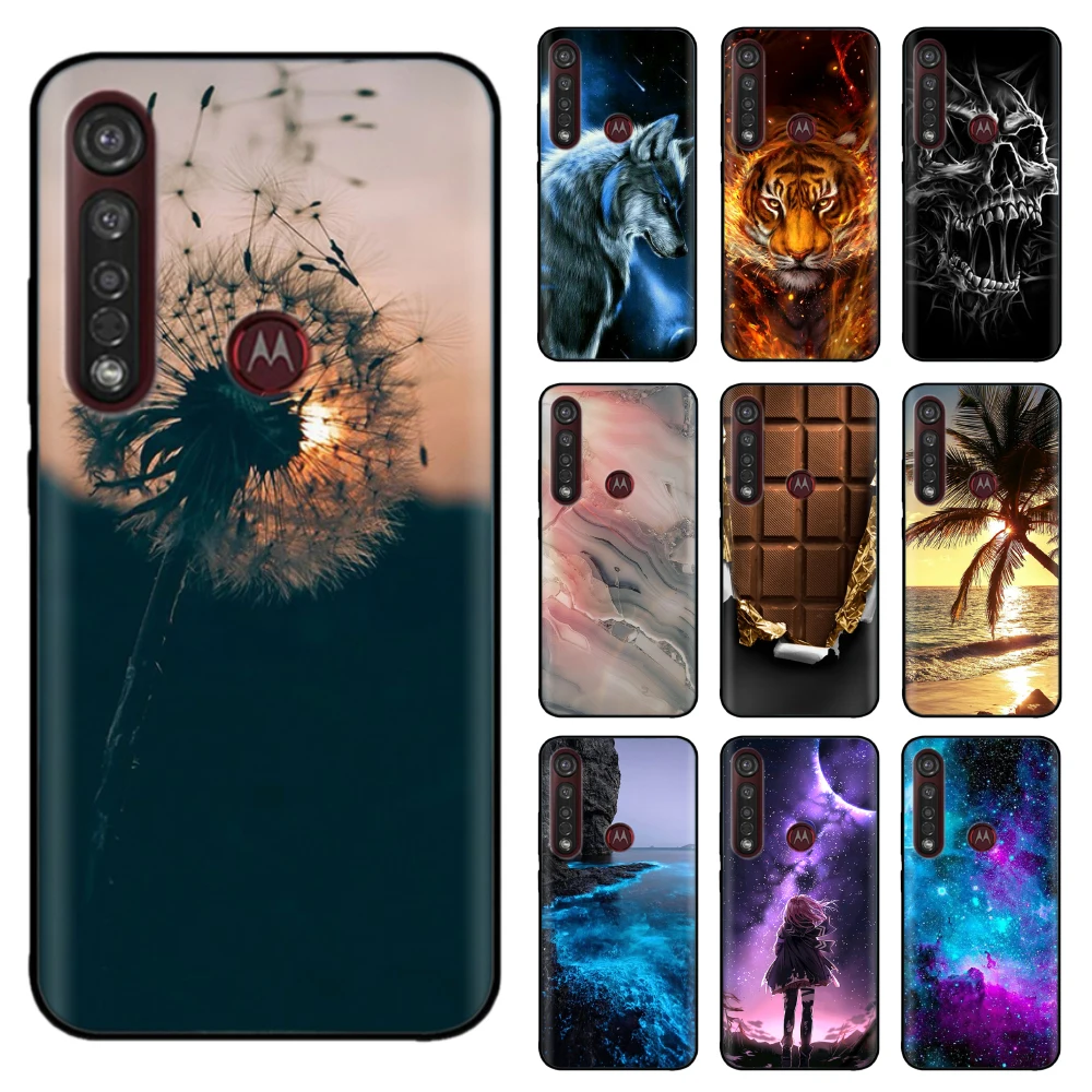 Силиконовый мягкий чехол для Motorola Moto G8 Plus из ТПУ Play телефона MOTO G8Play G 8 Power |