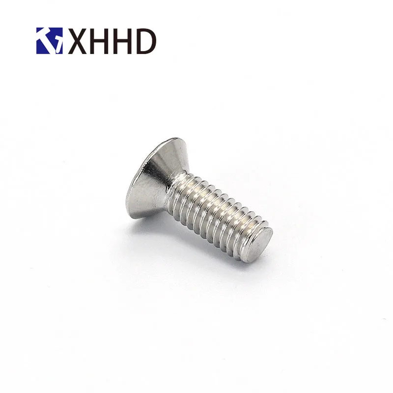 M5 M6 машина с плоской головкой метрическая резьба слива цветок Противоугонный