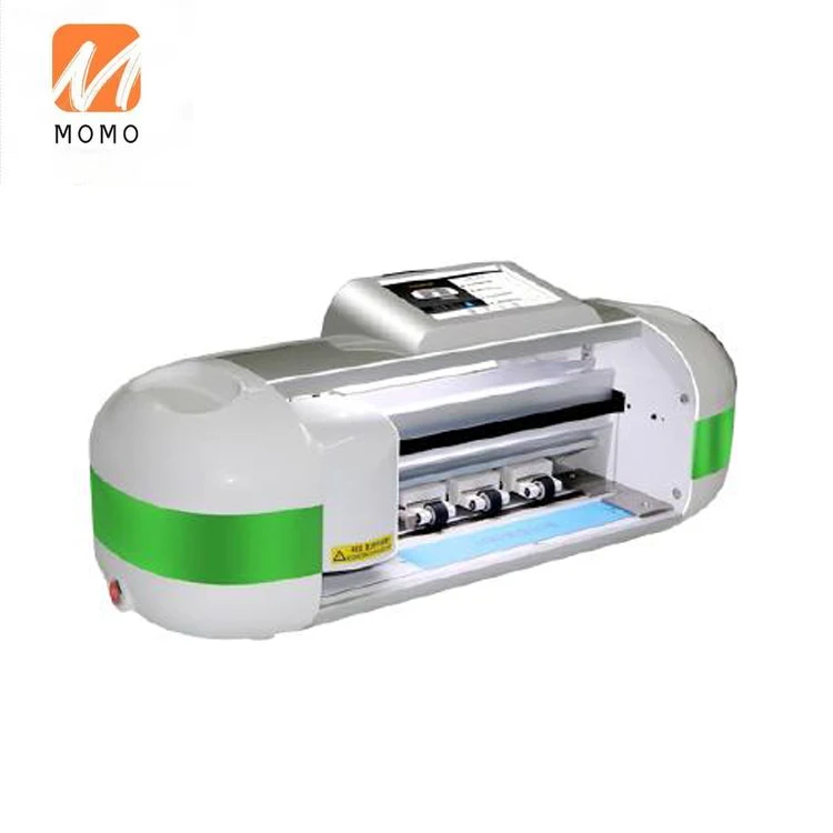 automatic mobile phone screen protector tpu film cutting machine free global shipping