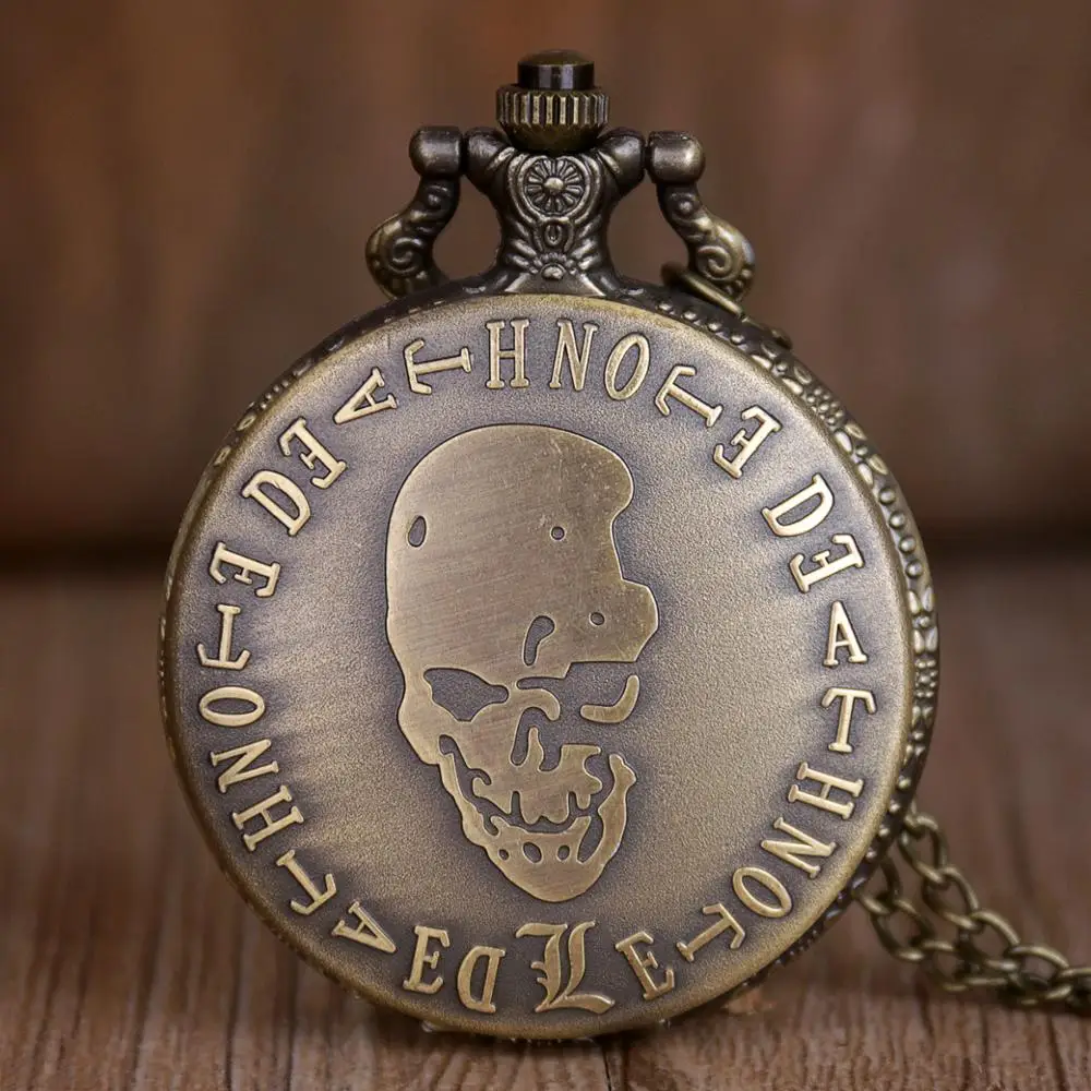 Высокое качество детских тема кварцевые карманные часы Бронзовый паук крыла