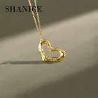 Женское Ожерелье в форме сердца из серебра 925 пробы