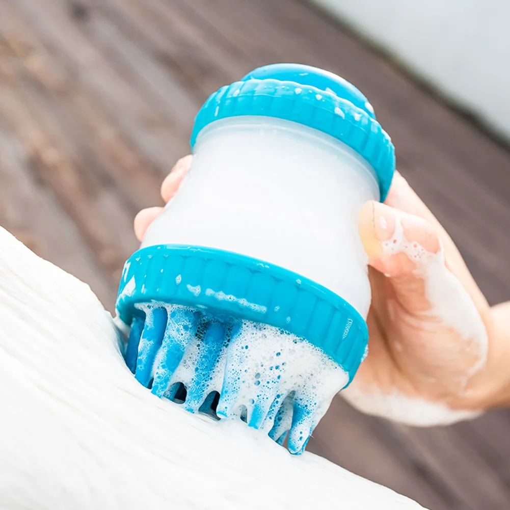 Pet силиконовая щетка для очистки ванной ноги мыть Красота массаж обеззараживания