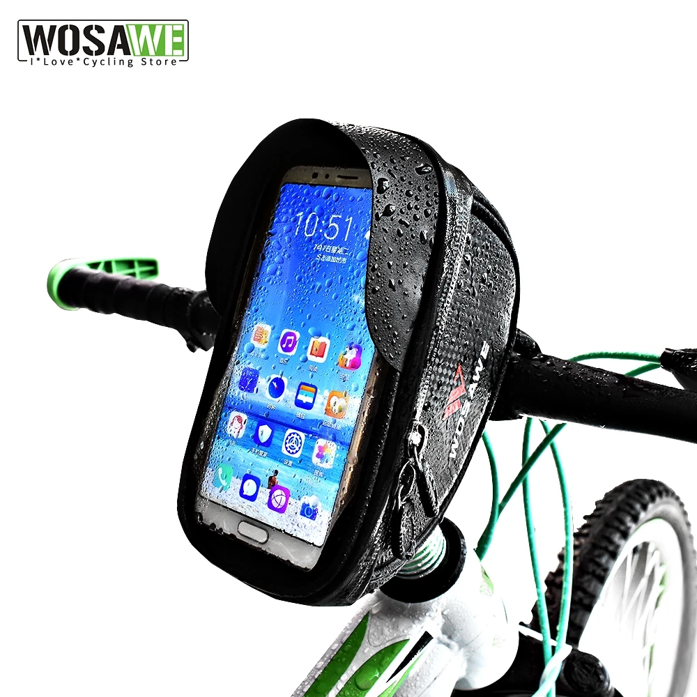 WOSAWE Водонепроницаемая велосипедная сумка для рамы велосипеда женская