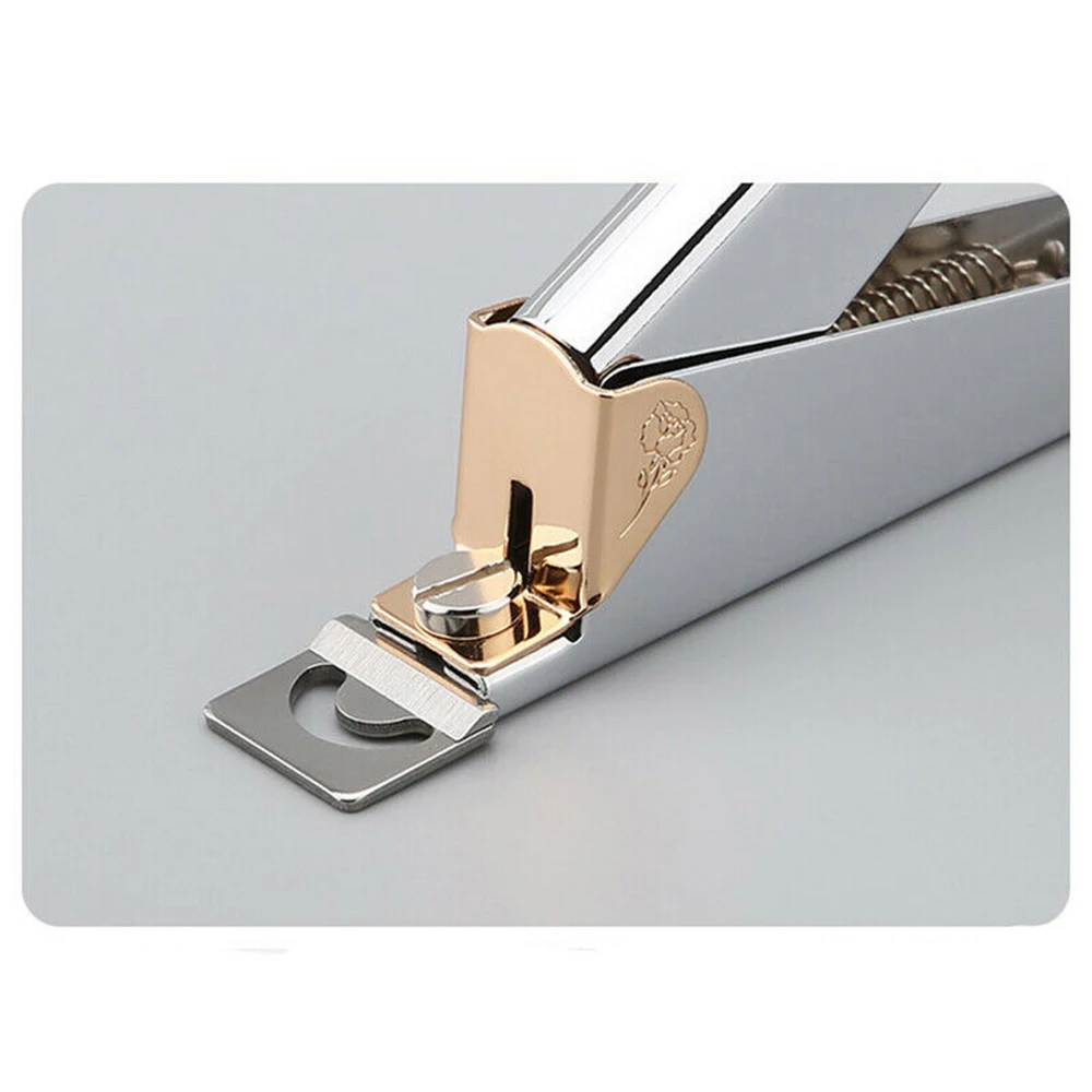 Ножницы для маникюра из нержавеющей стали акриловые накладные серебристые