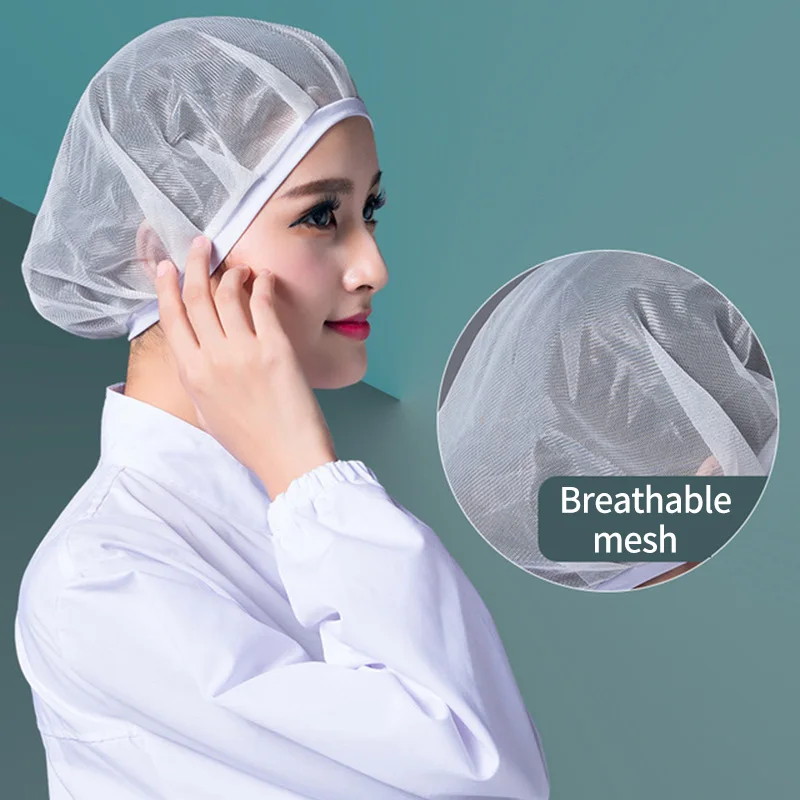 

Elastic Chef Hat Men Women Kitchen Restaurants Bakery Hat Dustproof Hotel Cooking Cap Waiter Work Wear Workshop Caps