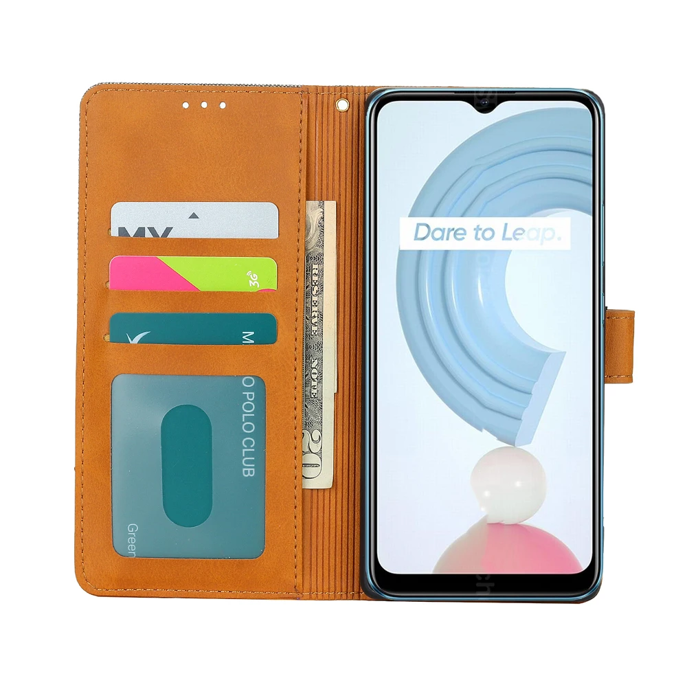 Чехол для Realme C21 C2 C2s C25s C25 C21Y C20A C20 кожаный чехол-книжка телефона C 20 20a 21y 2s 25 25s 21 |