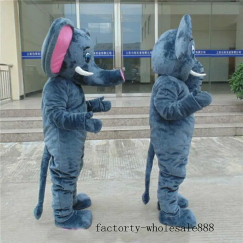 Взрослый маскарадный костюм слона на день рождения карнавальный пушистое платье