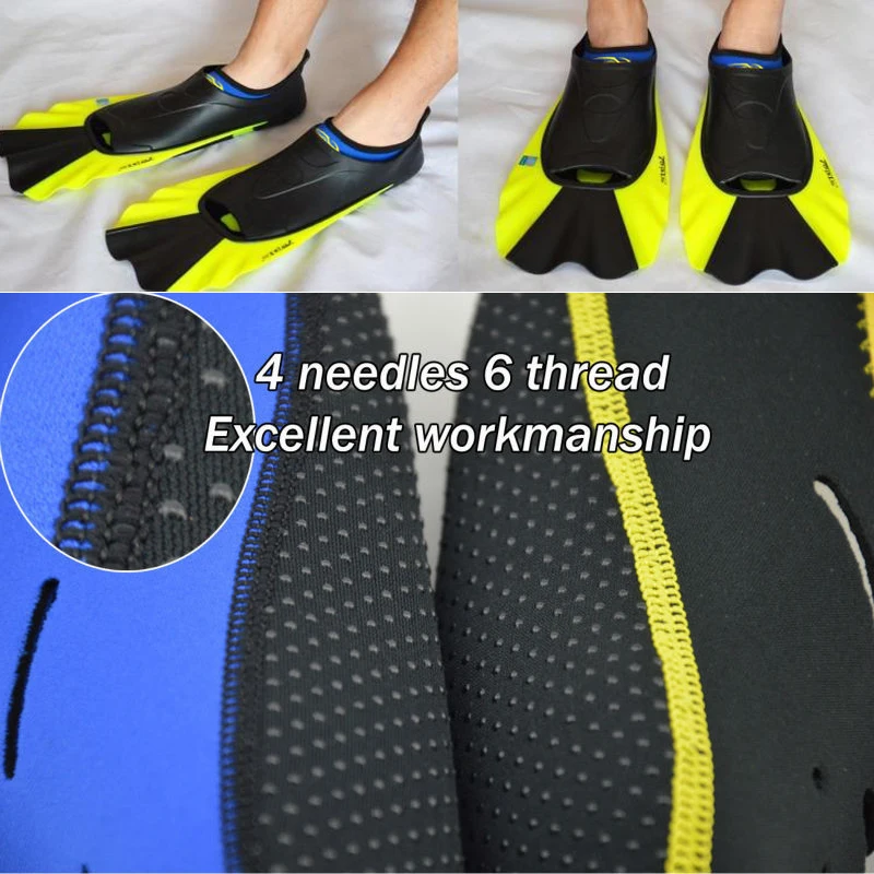 Неопреновые короткие носки для дайвинга погружение с аквалангом в воду толстые