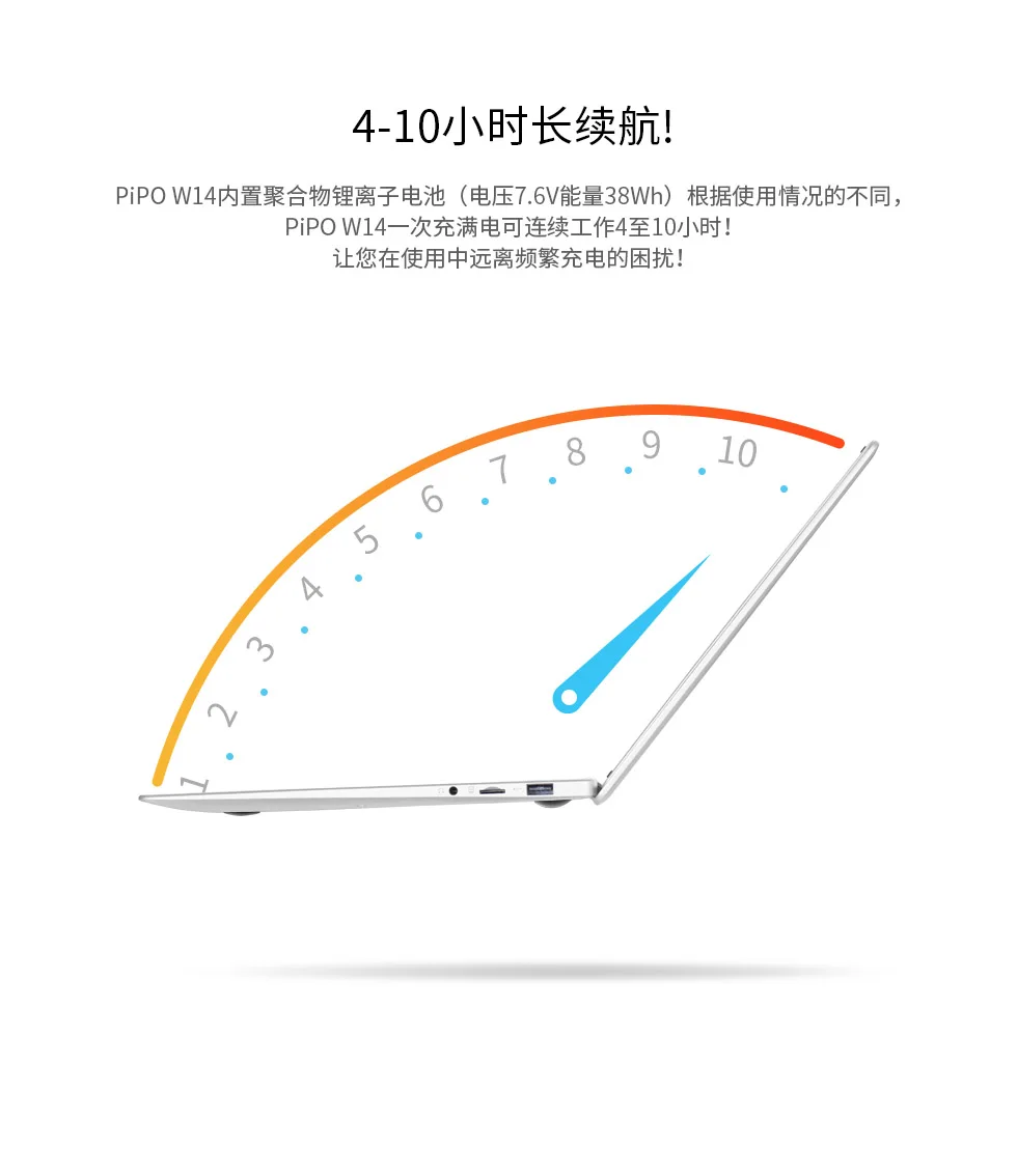 Ноутбук PiPo W14 LapBook 1920*1080 Window 10 OS ноутбук Intel Apollo Lake N3450 Четырехъядерный 4 ГБ ОЗУ 64 Гб ПЗУ ноутбук для детей подарок