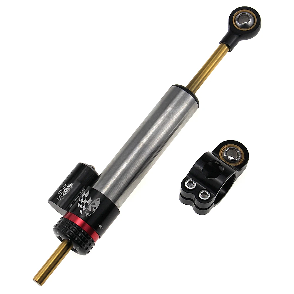 Universal Motorcycle Adjustable Steering Damper Stabilizer for Kawasaki Z750 Z800 Z1000 ER6N Yamaha R3 BMW S1000RR S1000XR