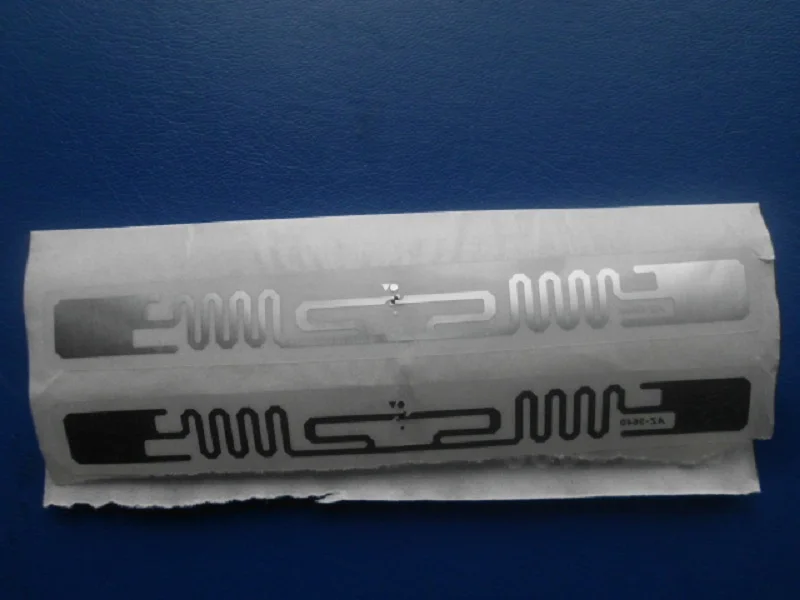 9640 UHF RFID Sticker ISO18000-6C H3 tag label 94.8*8.1mm 20PCS/lot |