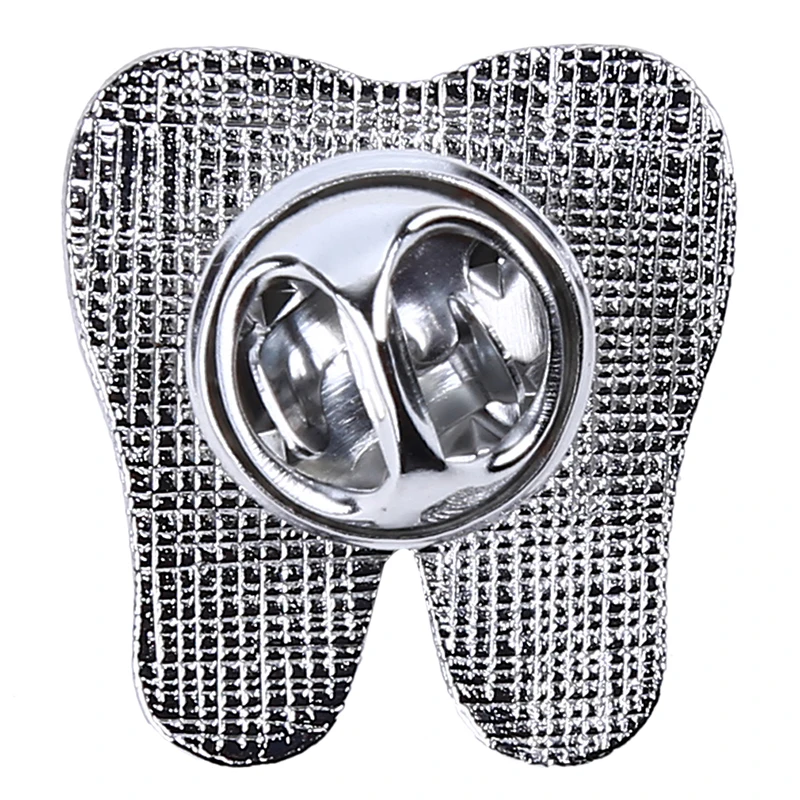 1 шт. эмалированная булавка с белыми зубцами для мальчиков лацкана шляпы Женская