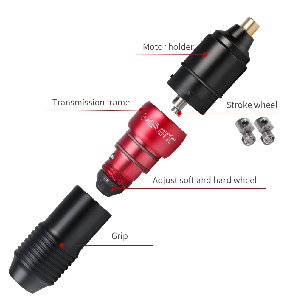 Машинка для перманентного макияжа Dragonhawk ротационная ручка тату | Красота и