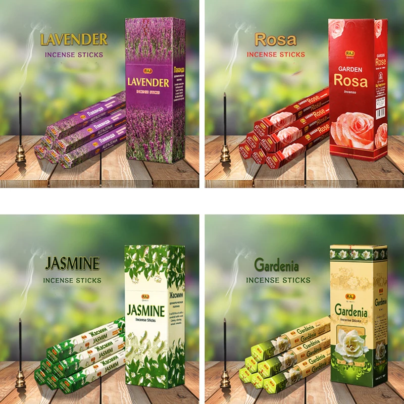 Индийская Цветочная палочка 16 ароматов натуральные индийские ароматические