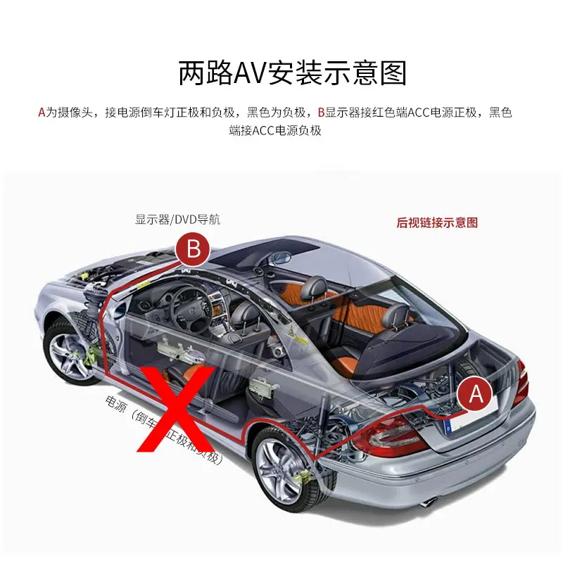 Автомобильная камера сделай сам Беспроводная для Toyota RAV4 RAV-4 2006 ~ 2012 заднего вида