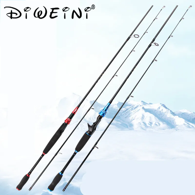 Новинка 1,8 м 2 сек Удочка m/MH power line wt.6-12LB приманка wt.1/8-1/2 oz углеродное спиннинговое литье Приманка Удочка