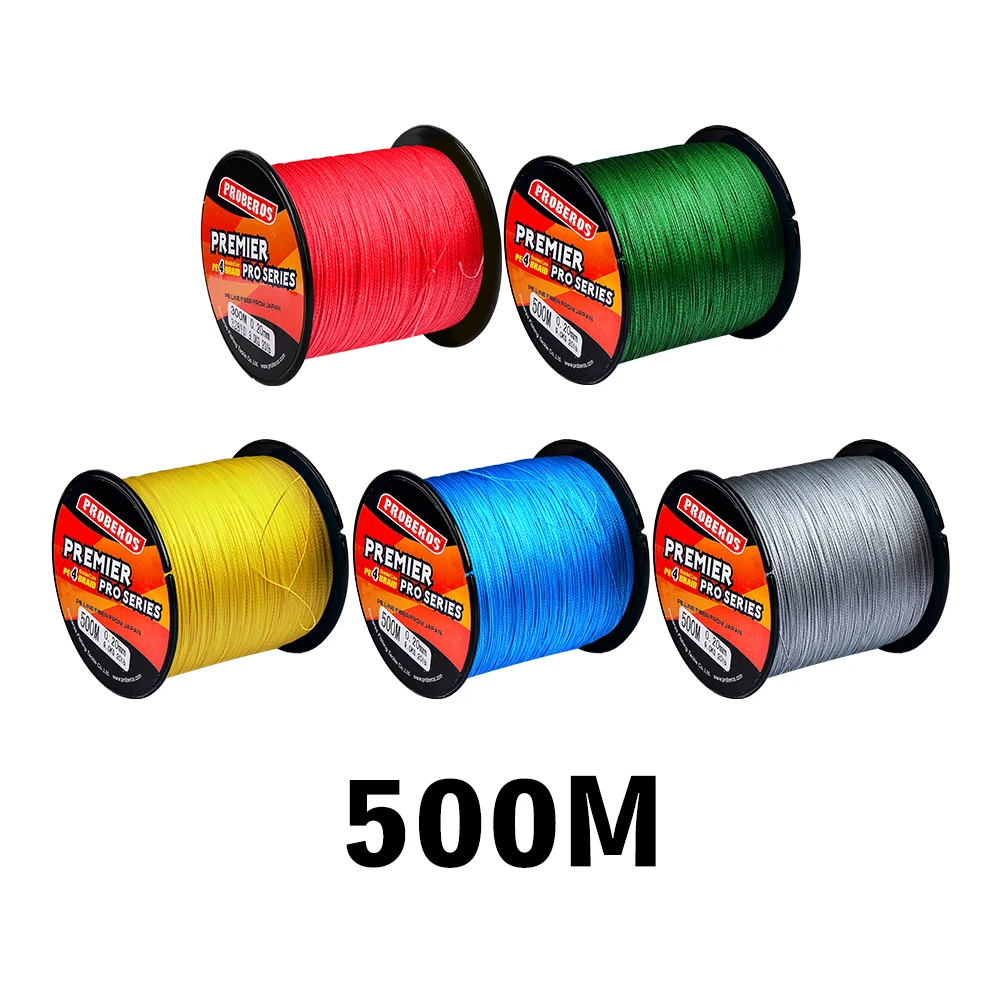 

Fishing Line 300M-500M-1000M Multifilament PE Braided Fishing Line 4 Stand 6LB 30LB 35LB 40LB 50LB 60LB 70LB 80LB 120LB