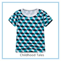 summer new childrens clothing t shirt boys and girls cotton short sleeved fashionable clothes