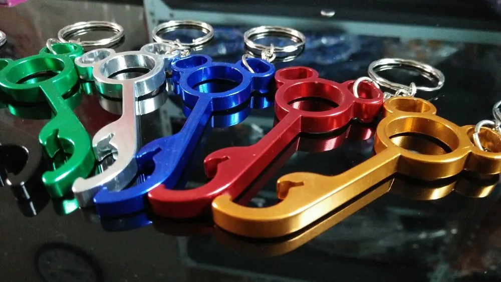 50 шт./лот Мини Микки открывалка для бутылок в виде футбольного мяча на цепочке