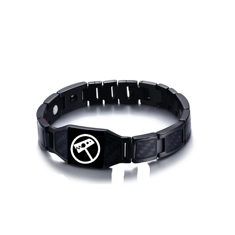 Безопасный Защитный Браслет SCP Foundation спортивный браслет на заказ для женщин и