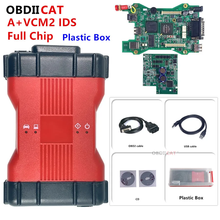 2020 OBDIICAT новый лучший VCM2 VCMII многоязычный Профессиональный VCM II IDS V101 V98